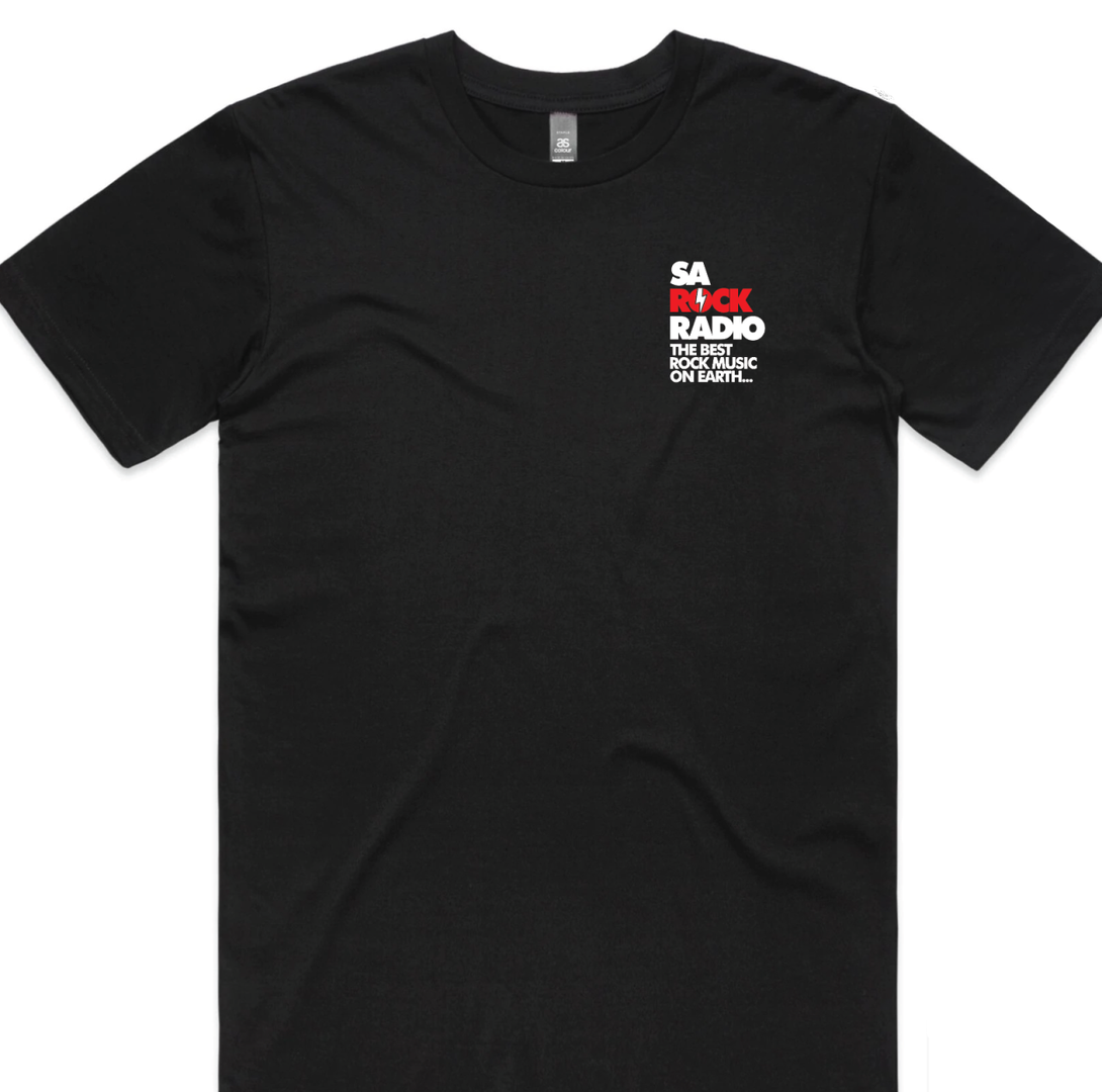 SA ROCK RADIO TEE (SMALL LOGO)